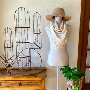 🎉 BOHEMIAN BLUES FRINGE SCARF‼️